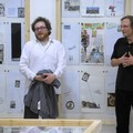 Otevření výstavy 20. března 2013. Ivan Mečl a Petr Ingerle.