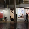 Installation of the show of Pavel Reisenauer in Divus Pragerkabarett
