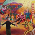 Carousel, oil on canvas, 280x200 cm, 2013
