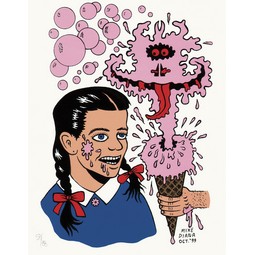Mike Diana - Pink Bubblegum Icecream Ghost