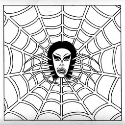 Mike Diana - Spider Girl