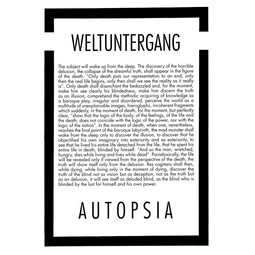 Autopsia poster from Weltuntergang Show: Weltuntergang (1)