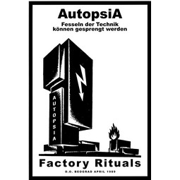 Autopsia poster from Weltuntergang Show: Factory rituals