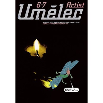Ivan Mečl: Plakát obálky časopisu Umělec 6-7/1997